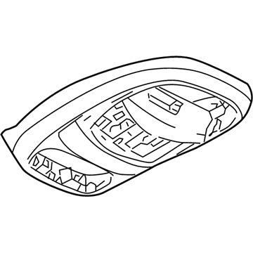 GMC 25937023 Console Assembly