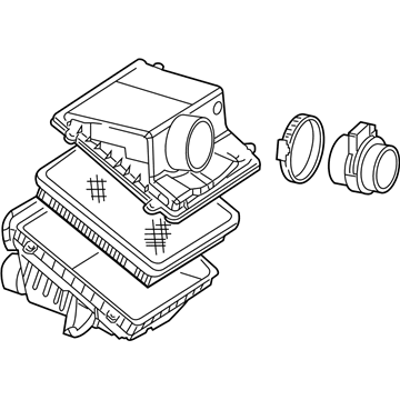 Chevy 25873812 Air Cleaner Assembly