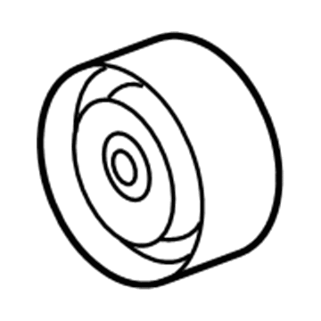 Cadillac 12606031 Idler Pulley