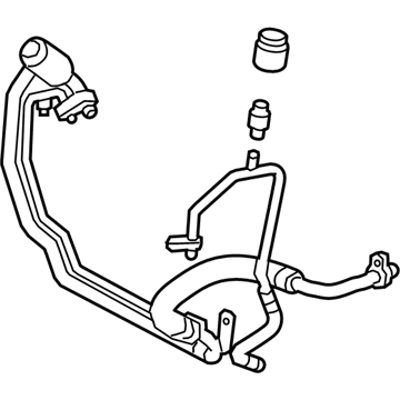 2009 Pontiac G8 A/C Hose - 92265956