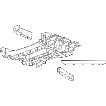 GM 85636781 CRADLE ASM-DRIVETRAIN & FRT SUSP