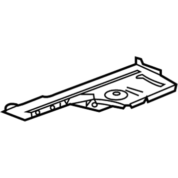 GMC 22783133 Reinforcement Plate