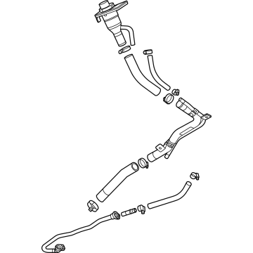 GM 86819920 PIPE ASM-F/TNK FIL (W/ FIL HOSE)