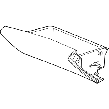 GM 84697999 Door Assembly, I/P Compt *Black