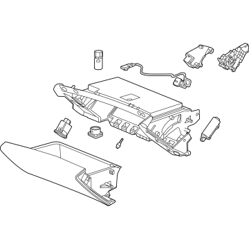 Chevy 84697976 Glove Box Assembly