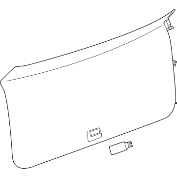 Cadillac 84916537 Lower Gate Trim