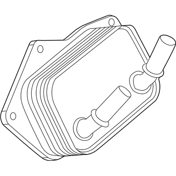 Cadillac 55486915 Oil Cooler