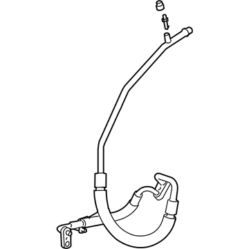 2009 Chevy Malibu A/C Hose - 20800925