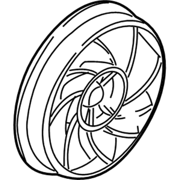 Pontiac 10427835 Fan Blade