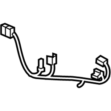 GM 92196640 Harness Assembly, Front Floor Console Wiring