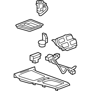 Chevy 22901383 Shift Panel