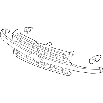 Chevy 19131244 Grille Assembly