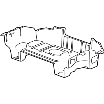 Pontiac 20834861 Rear Floor Pan