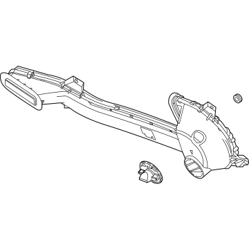 GM 85126004 Duct Assembly, Rear Int Air