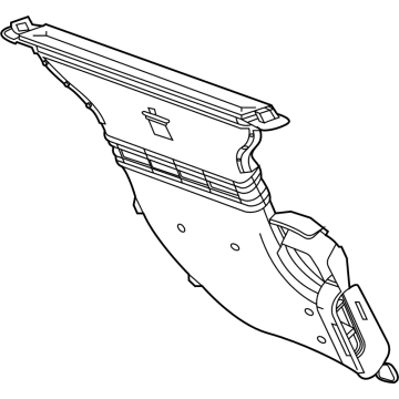 GMC 84684674 Air Inlet Duct