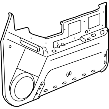 Chevy 15734438 Door Trim Panel