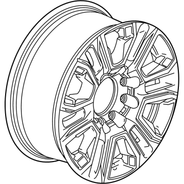 GMC Sierra 2500 HD Spare Wheel - 84742708