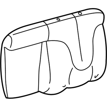 Cadillac 88976214 Seat Back Cover