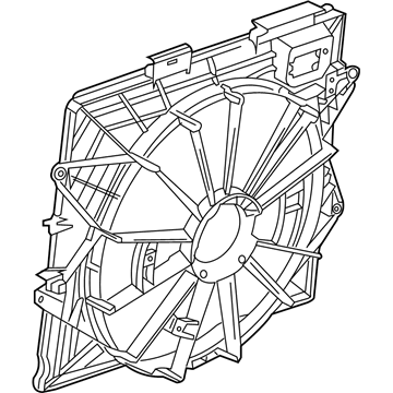 Cadillac 20914377 Shroud