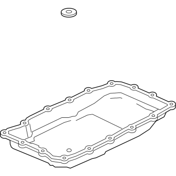 2021 Chevy Suburban Transmission Pan - 24043538