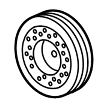 Chevy Equinox Crankshaft Pulley - 55491638