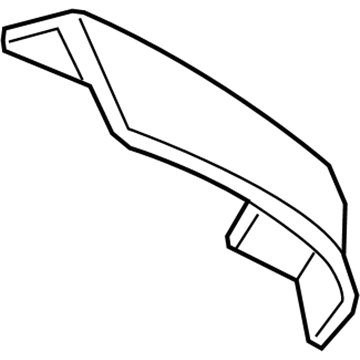 Cadillac 23141656 Rear Deflector