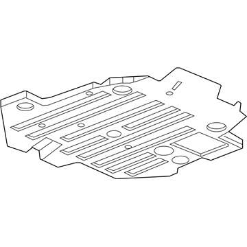 Cadillac 23304593 Front Deflector