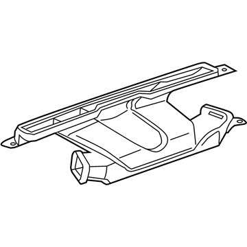 Cadillac 22888609 Defroster Nozzle