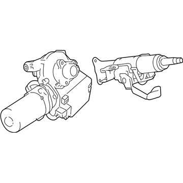 Pontiac 19209155 Steering Column