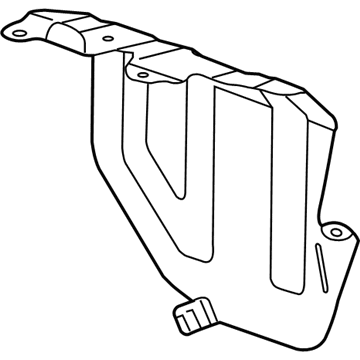 GM 12618248 Shield, Fuel Pipe