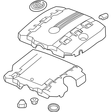 Cadillac 12632150 Engine Cover