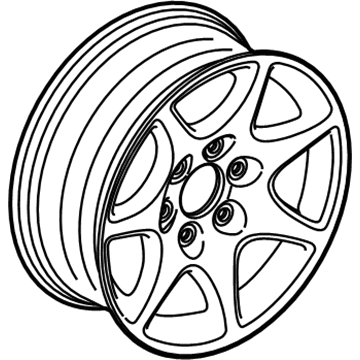 Chevy 9596426 Spare Wheel