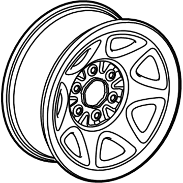 Chevy 20942019 Wheel, Steel