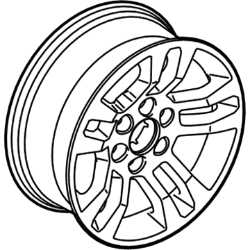 Chevy 20937769 Wheel, Alloy