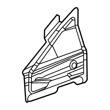 GM 39121323 Deflector Assembly, Rear S/D Wat