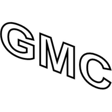 GMC 22881265 Emblem