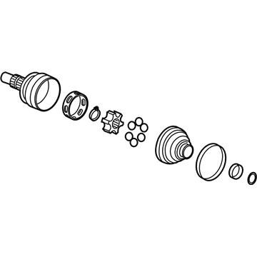 Chevy 92228293 Outer Joint Assembly