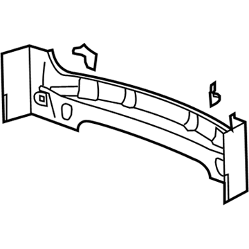 Saturn 22812403 Rear Body Panel