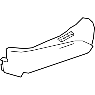 Cadillac 23245998 Trim Cover