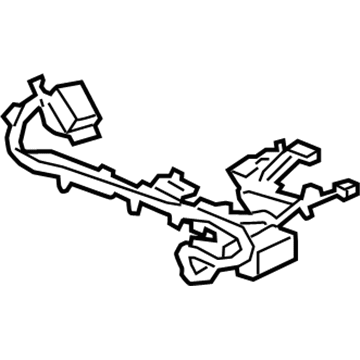 GM 84030203 Harness Assembly, Front Seat Wiring