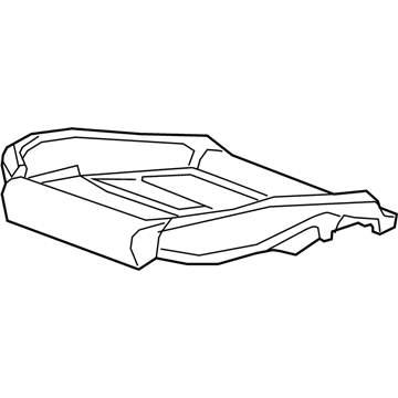 GM 84068859 Pad Assembly, F/Seat Cush