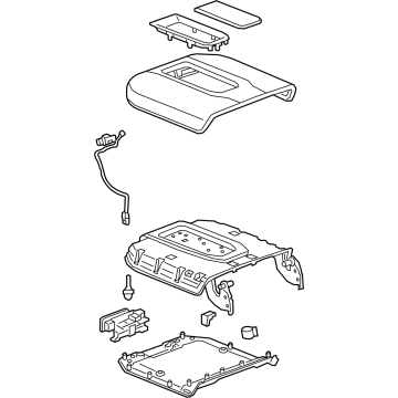 GMC 84925681 Armrest Assembly