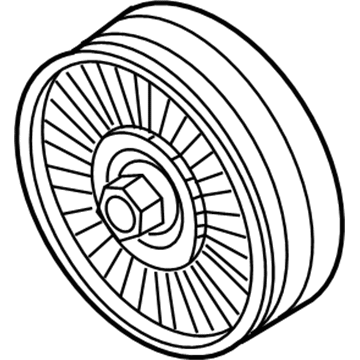 Chevy 25180907 Idler Pulley