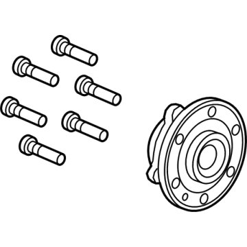 GMC 13536045 Hub Assembly