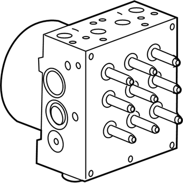 Chevy HHR ABS Control Module - 25877767