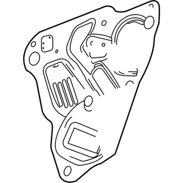 Chevy 23505785 Water Shield