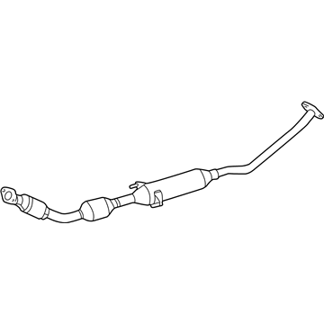 2006 Pontiac Vibe Catalytic Converter - 19205434