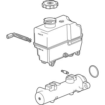 2022 GMC Sierra 3500 HD Brake Master Cylinder - 84939473