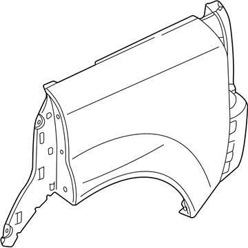 Saturn 22735699 Quarter Panel