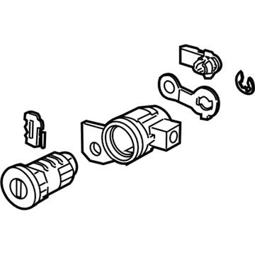 GM 89022371 Cylinder Kit,Front Side Door Lock(Uncoded)